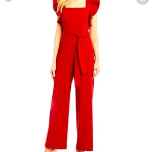 Antonio melani jumpsuit orange color new no tags size 10